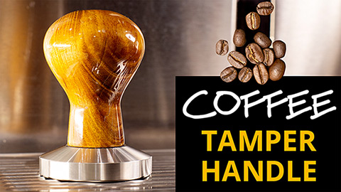 Coffee tamper handle