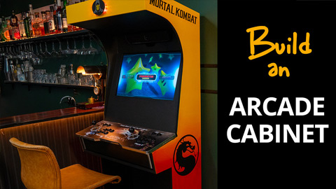 Build a full-size arcade cabinet from MDF